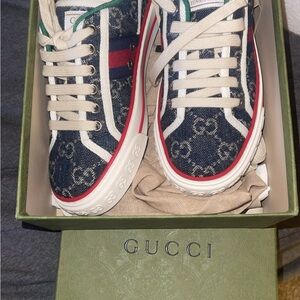 Gucci Blue and Red Women's Sneakers